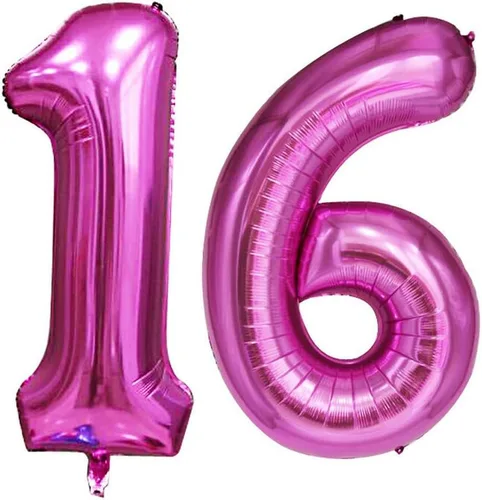 Vista 68 de Goer, conjunto de globos de papel aluminio para decoraciones de cumpleaños, globos de las letras de feliz cumpleaños y de números Oro