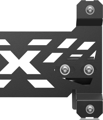 Vista 8 de Marco de Placa de Matrícula Frontal Compatible con Tesla Cybertruck 2024 2025 2026, Soporte de Placa de Matrícula sin Taladro con Antirrobo, Kit