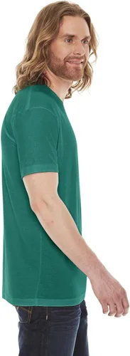 Vista 3 de American Apparel Camiseta de polialgodón con cuello redondo (BB401W), Asfalto