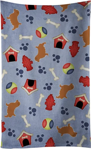 Vista 33 de Caroline's Treasures BB3948KTWL Affenpinscher Dog House Collection - Toalla de cocina para invitados, toalla de baño decorativa para cara, té, paño