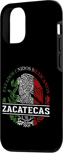 Vista 2 de Funda para iPhone 15 Zacatecas Bandera Mexicana Bandera Mexicana