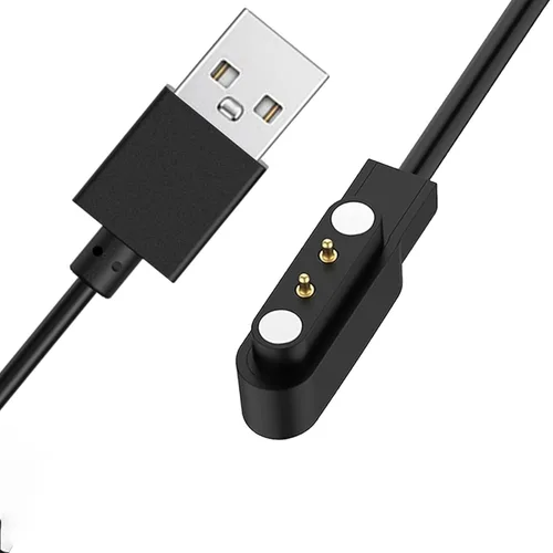 Vista 8 de Cargadores de 2 pines para cargador de reloj inteligente GloryFit, paquete de 2 [modelo A + modelo B, un ajuste] Cable de carga USB magnético