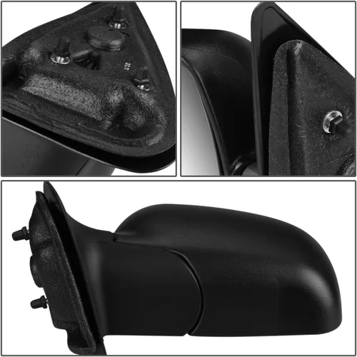 Vista 4 de Auto Dynasty - FO1320165 Par de espejos retrovisores laterales manuales estilo OE compatible con Ford Ranger 98-03