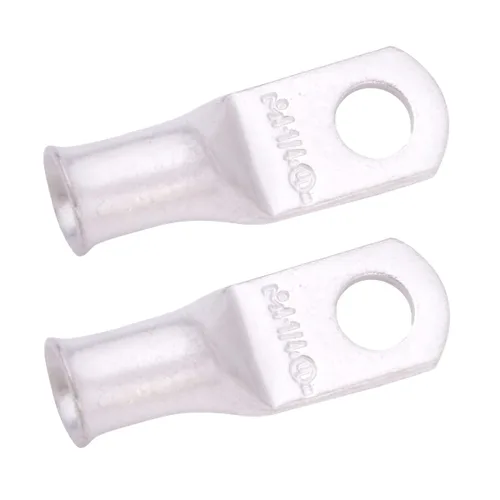 Vista 97 de SELTERM 5 piezas terminales de cable de cobre estañado 1/0 AWG perno de 1/2", extremos de cable de batería, terminales de anillo, conectores