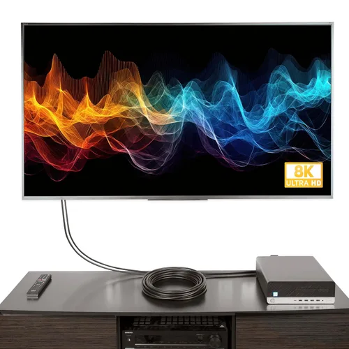 Vista 5 de StarTech - Cable DisplayPort 1.4 activo de 25 pies, 8K 60Hz, HDR10, 4K 120Hz Cable DP de 8K con cable HBR3, DP14A-7M-DP, cable DP macho a macho