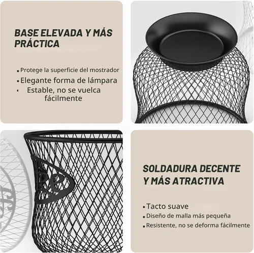 Vista 2 de ITHSKUILL Soporte para cápsulas de café, organizador de tazas K pequeñas, almacenamiento de tazas K para guardar crema de café expreso, fácil