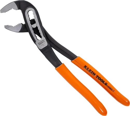 Vista 11 de KLEIN TOOLS D5052KIT Juego de 2 piezas de alicates de bomba clásicos Klaw, alicates de bomba de 7 pulgadas y 10 pulgadas, diseño compacto