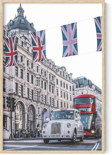 Vista 18 de HAUS AND HUES Pósteres de ciudad vintage con estampado de Ámsterdam, impresión retro vintage, carteles de viaje, arte de viajes, arte de los Países