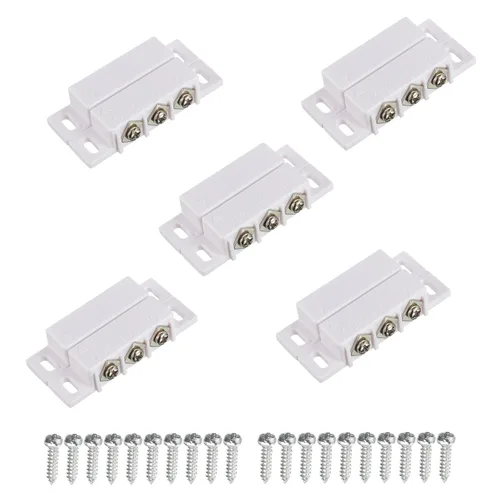 Vista 10 de Interruptor magnético de láminas normalmente abierto y normalmente cerrado NC NO interruptor de proximidad magnético para alarma de puerta