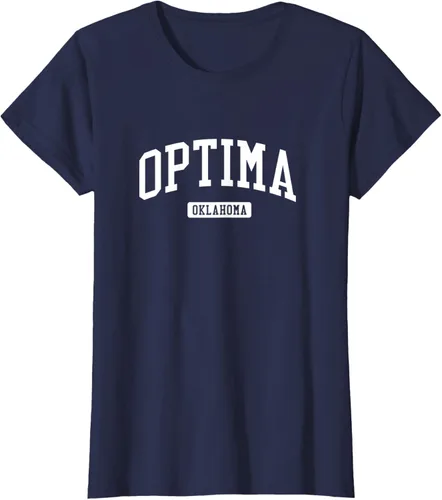 Vista 22 de Optima Oklahoma OK - Camiseta de diseño deportivo vintage, Negro