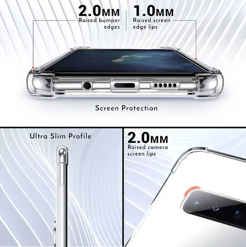 Vista 6 de Shields Up Funda para Samsung Galaxy S10, Galaxy S10, funda minimalista con tarjetero [3 tarjetas] y soporte de anillo, [protección contra caídas]