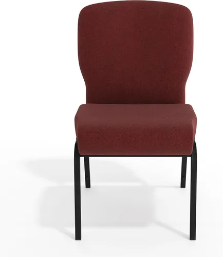 Vista 10 de Flash Furniture Advantage Signature Elite - Silla de iglesia granate, 20 pulgadas de ancho