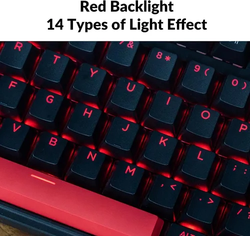 Vista 6 de Keychron C3 Pro QMK/VIA - Teclado de juegos personalizable, 87 teclas programables, diseño compacto TKL, montaje con junta, retroiluminación LED