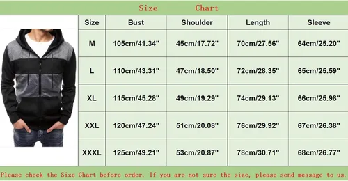 Vista 2 de EELHOE Mens Hoodie Sweaters Long Sleeve Baggy Midweight Tops with Hood Athletic Regular Fit Breathable Pullover