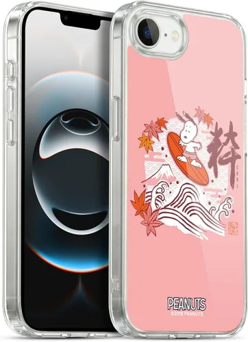 Vista 346 de Carcasa de gel para iPhone 7 Plus/iPhone 8 Plus, diseño de Snoopy Oriental de Peanuts, Badges