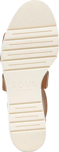 Vista 4 de Naturalizer Sandalias de cuña para mujer, modelo Soul, Goodtimes
