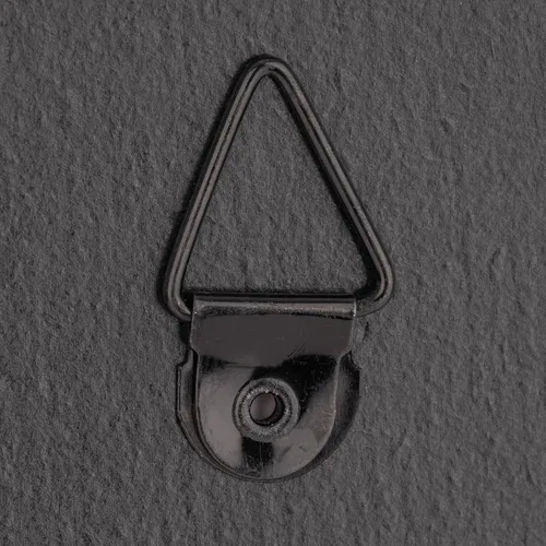Vista 7 de Gallery Solutions - Marco de fotos negro plano de 8 x 10 pulgadas - Soporte de mesa o pared - Para fotos de 5 x 7 pulgadas con doble paspartú blanco