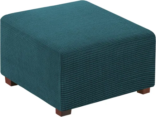 Vista 10 de Flamingo P Funda otomana elástica cuadrada, protector de muebles, protector de muebles plegable, protector de muebles, funda suave con parte