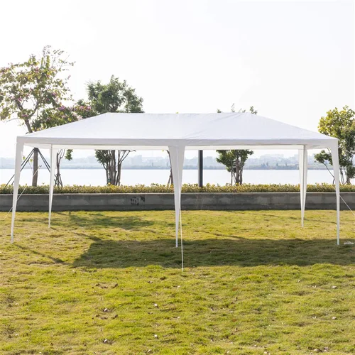 Vista 9 de Gazebo al aire libre, toldo para cochera, refugio de camping, comercial, instantáneo, impermeable, con paredes laterales, tienda de campaña