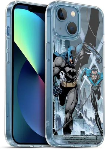 Vista 22 de Head Case Designs Funda de gel Hush con licencia oficial de Batman DC Comics #608 (protección de grado militar) compatible con Apple iPhone 7