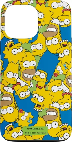 Vista 24 de The Simpsons Homer Marge Bart Lisa Maggie Print - Carcasa para iPhone 17