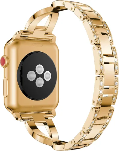 Vista 5 de Adjustable Fashion Chain Link Bracelet Band Compatible with Apple Watch