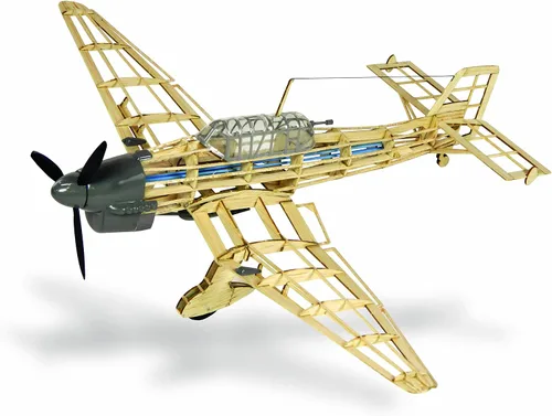 Vista 3 de Guillow's Junkers JU 87-B Stuka Kit de modelo pequeño