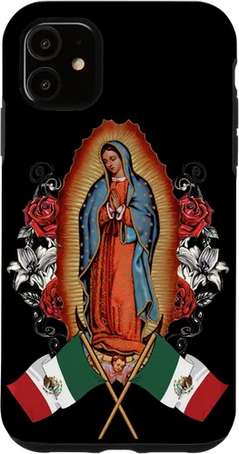 Vista 8 de Funda para iPhone 12 mini Nuestra Señora Virgen De Guadalupe Virgen María Mexicana