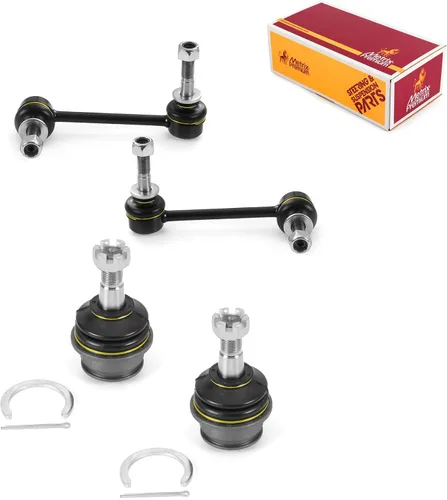 Vista 144 de Metrix Premium Chassis Parts - Juego de 4 piezas de articulación de rótula superior y barra estabilizadora delantera para Ford Ranger RWD 1998-2011