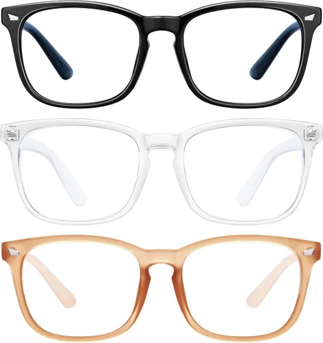 Vista 7 de hunsquer Gafas de luz azul para mujer/hombre