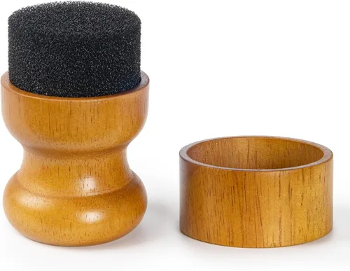Vista 8 de Aplicador de cera de aceite para tabla de cortar, bloques de carnicero, aplicador de madera crema para aceite mineral de grado alimenticio