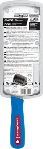 Vista 7 de Channellock 6WCB 6-Pulgadas Llave Inglesa Ajustable de Ancho Amplio, CÓDIGO AZUL