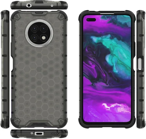 Vista 228 de Funda para Honor Magic3 5G, funda para Honor Magic3 5G Case 2 en 1 Funda para teléfono Negro