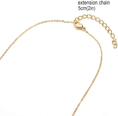 Vista 6 de BALIBALI Miyuki - Collar con colgante de mano con mensaje y tarjeta de regalo para mujer, joyería de San Valentín, regalo para mujeres y niñas
