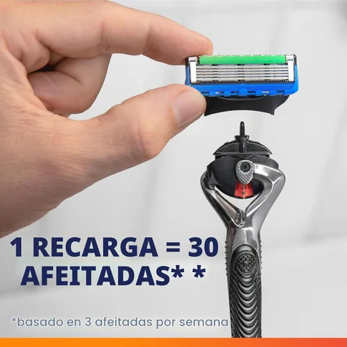 Vista 7 de Gillette ProGlide - Maquinilla de afeitar para hombre, mango + 1 recambio de cuchilla