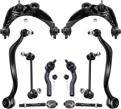 Vista 22 de Detroit Axle - Kit de suspensión frontal de 10 piezas para Dodge Avenger 2008-2014, Chrysler Sebring 2007-2010, 2 brazos de control inferiores, 2