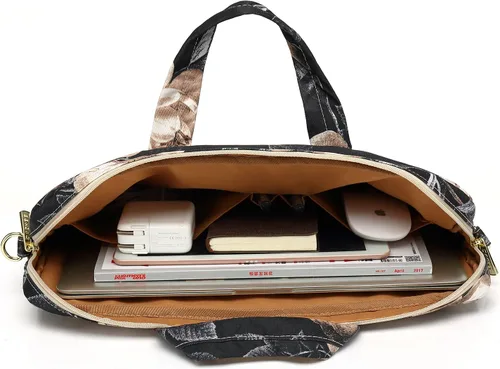Vista 2 de DACHEE Bolso de hombro para laptop Macbook Pro de 15 pulgadas/15.6 pulgadas