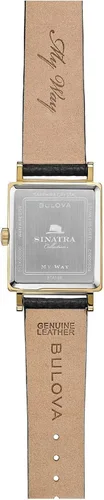 Vista 4 de Bulova Frank Sinatra My Way - Reloj con correa de cuero para hombre