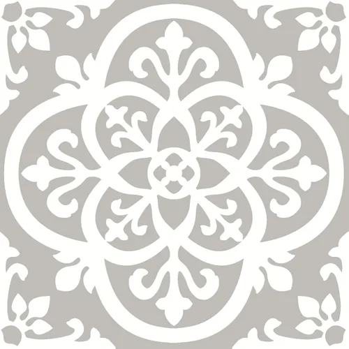 Vista 13 de FloorPops Azulejos góticos adhesivos para el suelo, FP2475, color negro