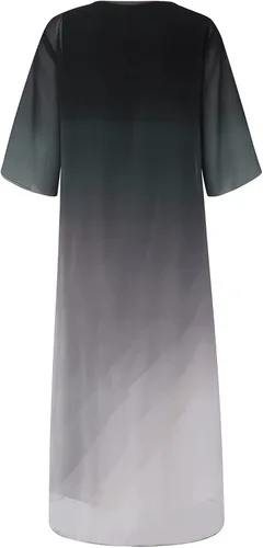 Vista 6 de FQZWONG Traje de dos piezas (vestido y cárdigan) para mujer, talla grande, sexy, para madre de la novia, vestidos formales de encaje y vestido
