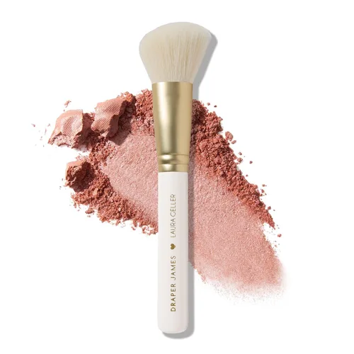 Vista 11 de LAURA GELLER NEW YORK - Brocha retráctil con mango de aluminio Kabuki, para todo el maquillaje facial y base para maquillaje facial líquido, crema