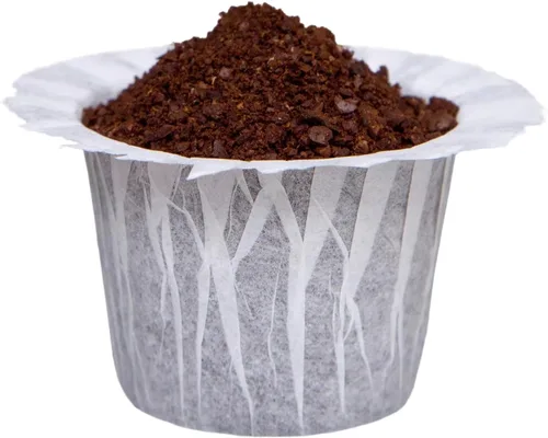 Vista 16 de Haetyly 100 unidades de filtros de papel natural compatibles con Keurig Single Serve 1.0 y 2.0, se ajustan a todas las marcas de cápsulas de café K