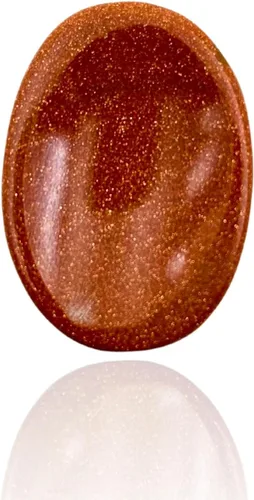 Vista 24 de GEMSCITE Piedras antiestrés del pulgar metafísicas con gemas preciosas para sanación con cristales Reiki, para hombres y mujeres, regalo Feng Shui