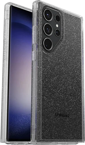 Vista 9 de OtterBox Galaxy S23 Ultra (solamente) - Funda de la serie Symmetry - Embalaje no minorista (negro)