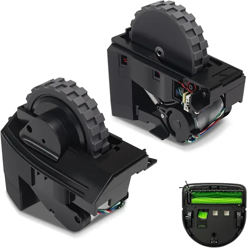 Vista 8 de Paquete de 10 piezas de repuesto para robot aspirador Shark RV2310 RV2310AE, 1 cepillo principal, 2 filtros HEPA, 6 cepillos laterales, 1 cepillo