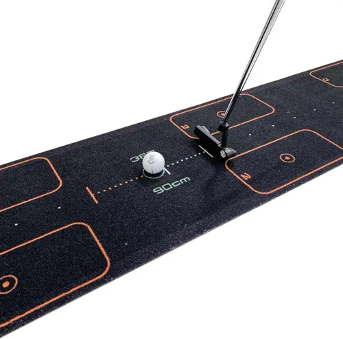 Vista 5 de WELLPUTT - Alfombrilla de entrenamiento de putting de golf - 10ft First