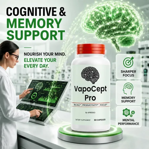 Vista 6 de Paquete de 5 cápsulas Vapocept, Vapocept oficial para el bienestar