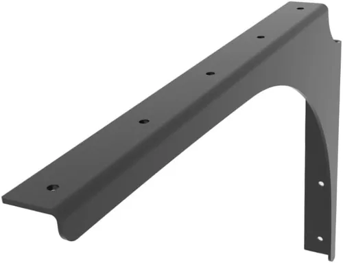 Vista 9 de Iron Supports Soporte Comercial Universal Resistente - Soportes Industriales - Soporte de Montaje de Acero para Estantes, Tocadores, Bufés