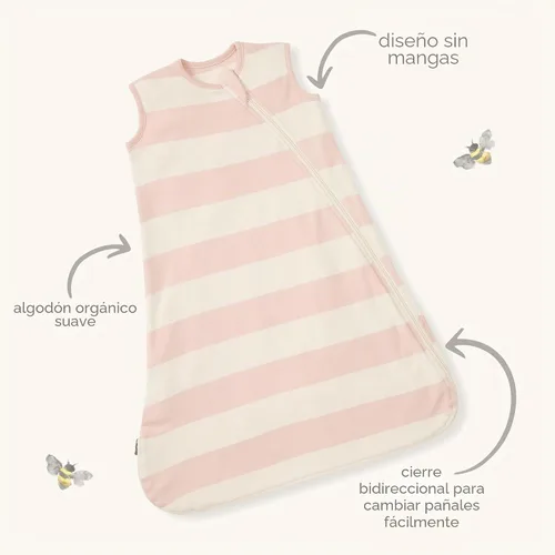 Vista 6 de Burt's Bees Baby Manta orgánica de apicultor infantil, manta unisex