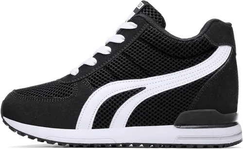 Vista 2 de AONEGOLD Zapatos deportivos de moda para mujer, regalos para el día de la madre, zapatos deportivos de plataforma para mujer, zapatos de plataforma